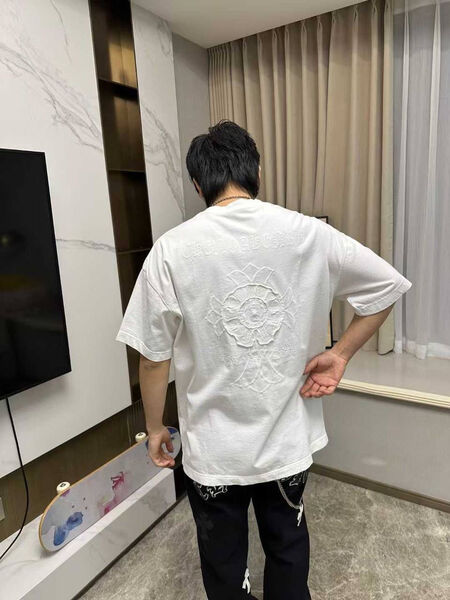Мужская футболка Chrome Hearts мужской белый 173311-4