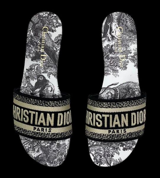 Мюли Christian Dior женский бежевый 54501