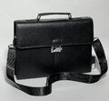 Мужской портфель Montblanc мужской кожа черный 132089-1