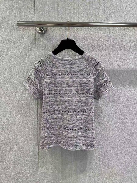 Футболка Chanel женский графитовый 192611-3