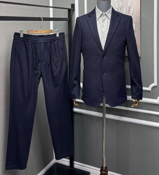 Мужской костюм Loro Piana мужской синий 168650
