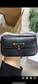 Сумка Prada женский кожа черный 131221-3