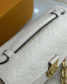 Сумка Louis Vuitton Pochette Metis женский кожа белый 148635-3
