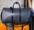 Дорожная сумка Louis Vuitton мужской канва monogram синий 155329