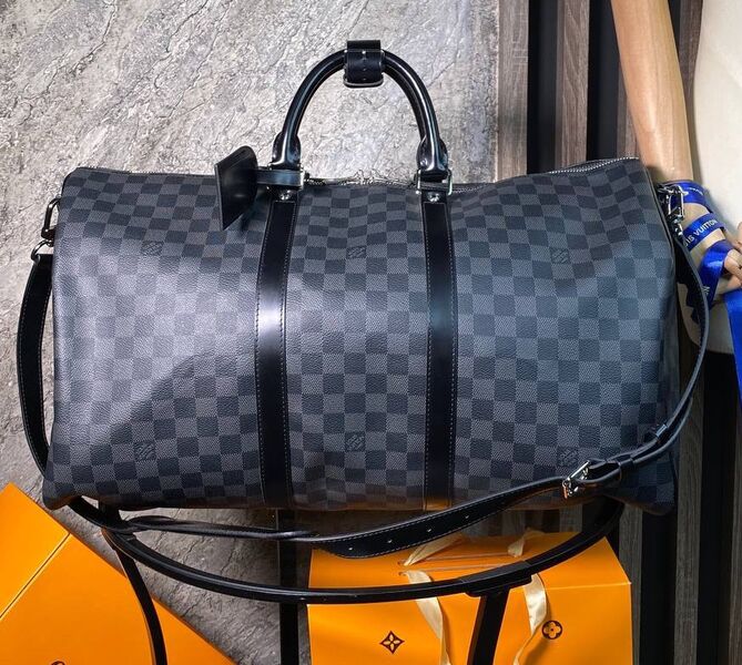 Дорожная сумка Louis Vuitton мужской канва синий 155329