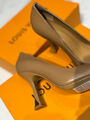 Туфли Louis Vuitton женский кожа 138241-2