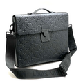 Мужской портфель Louis Vuitton мужской кожа черный 52094-1