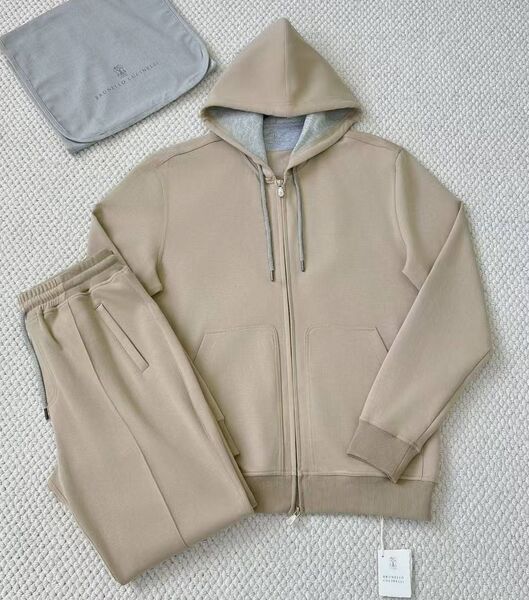 Мужской костюм Brunello Cucinelli мужской бежевый 173432