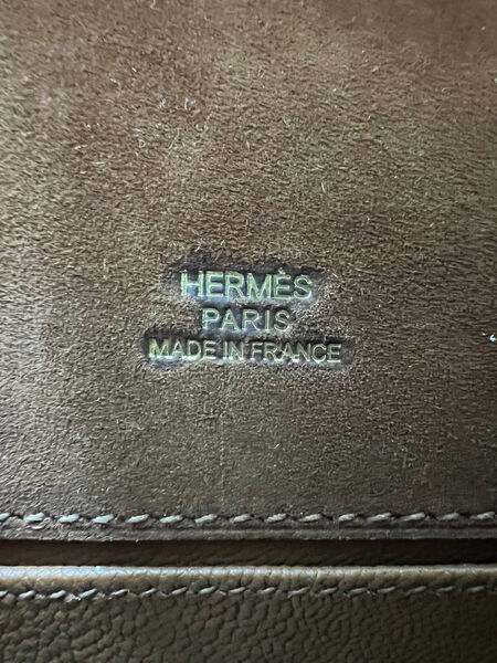Сумка Hermèskelly Pochette женский замша бордовый 155741-7