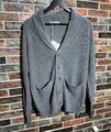 Мужской кардиган Brunello Cucinelli мужской графитовый 159119-1