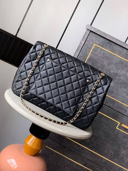 Сумка Chanel женский кожа черный 194568-3