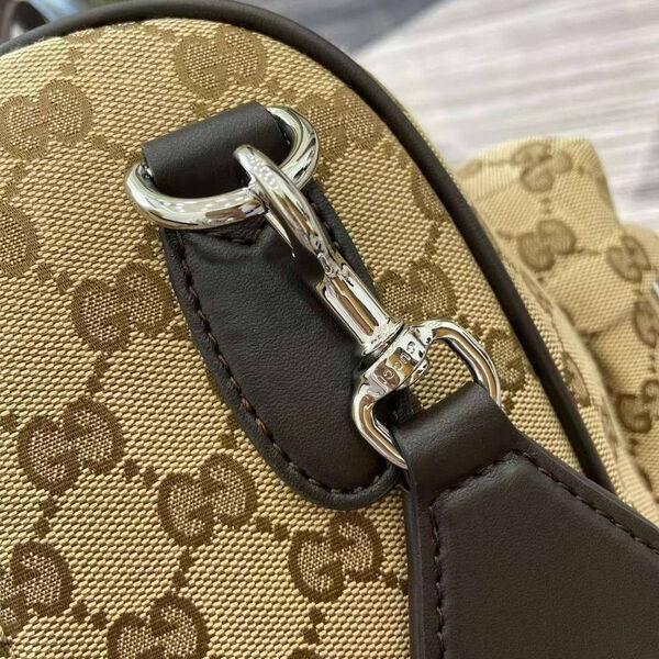 Дорожная сумка Gucci женский канва бежевый 164569-4