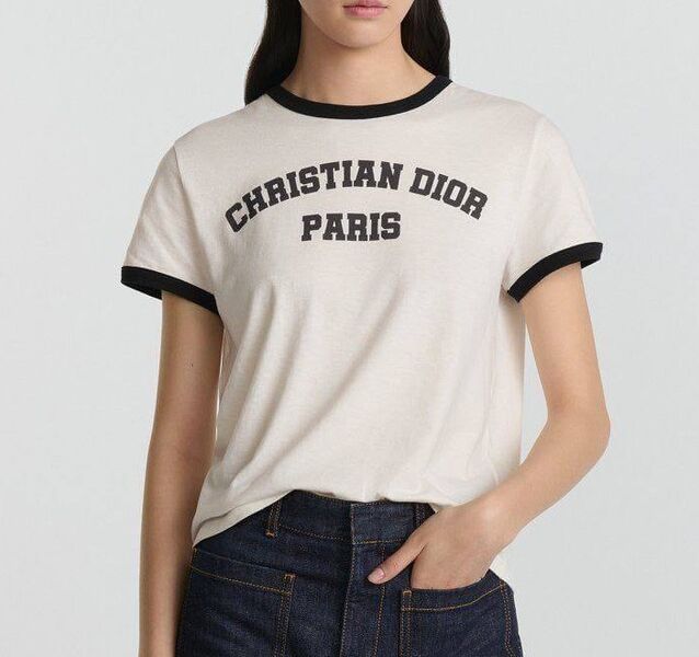 Футболка Christian Dior женский белый 176269