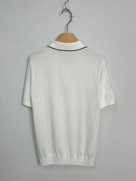Мужское поло Kiton мужской белый 182555-2