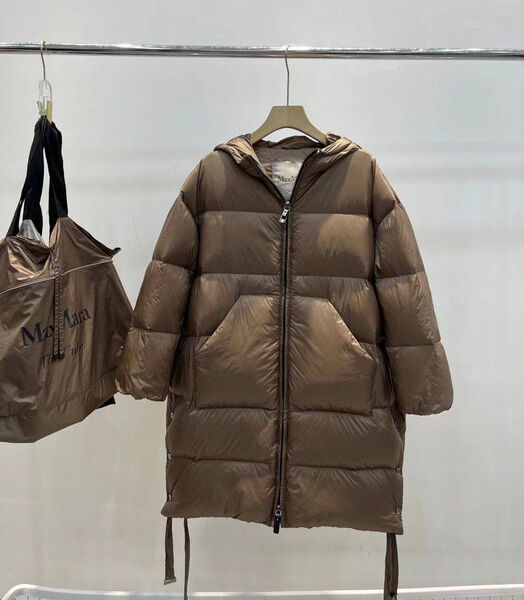 Пуховик Max Mara женский бежевый 167458-3