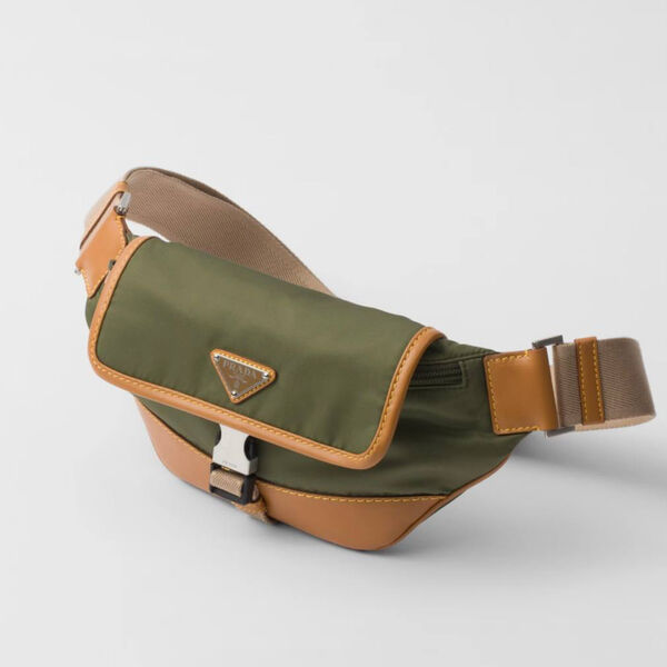 Мужская сумка слинг Prada мужской кожа swift зеленый 155337-7