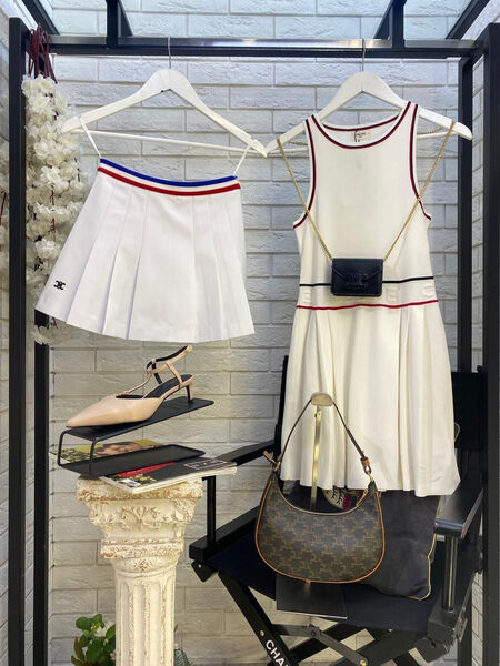 Юбка Celine женский белый 104953