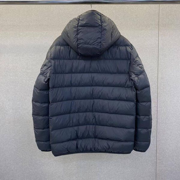 Мужской пуховик Moncler мужской синий 200563-6