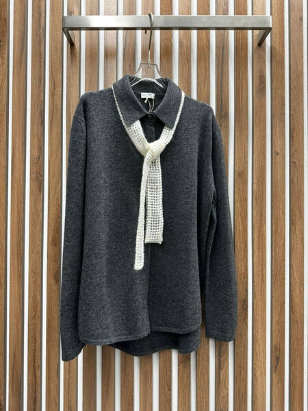 Рубашка Brunello Cucinelli женский графитовый 134049-3