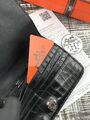 Купюрница Hermès мужской кожа черный 37321-2