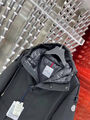 Мужская куртка Moncler мужской черный 166537-4