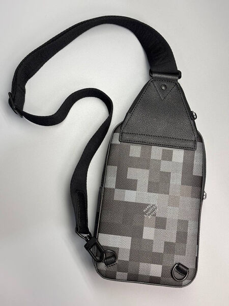 Мужская сумка слинг Louis Vuitton мужской кожа графитовый 195361-2