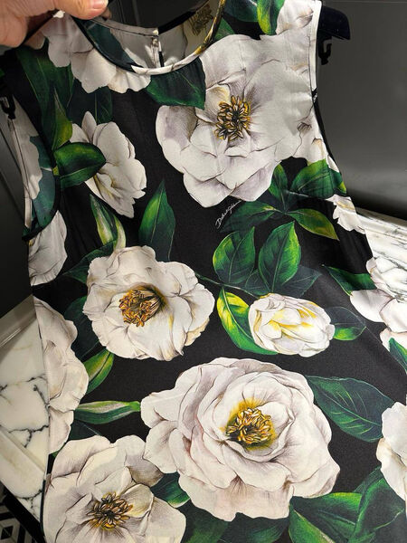 Костюм Dolce & Gabbana женский шелк болотный 184719-3