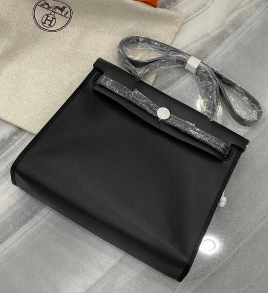 Сумка Hermèsherbag Zip женский черный 75495