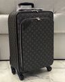 Чемодан Louis Vuitton женский кожа черный 116421