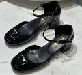 Туфли Prada женский кожа черный 139911-1