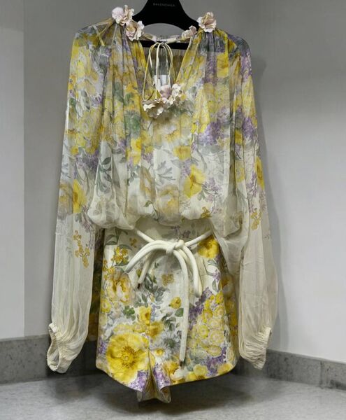 Костюм Zimmermann женский горчичный 156162