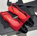 Туфли Chanel женский кожа бордовый 156721-1