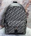 Мужской рюкзак Christian Dior мужской кожа черный 111555-1