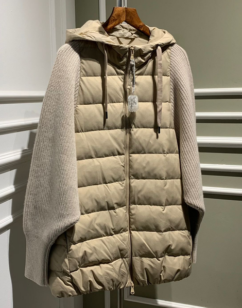 Куртка Brunello Cucinelli женский бежевый 37693