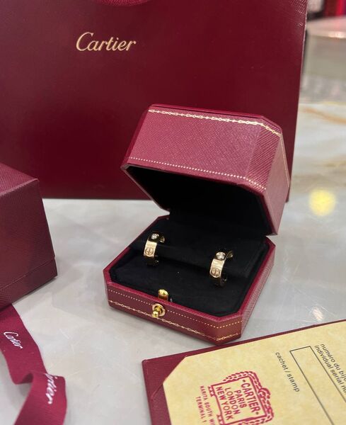 Серьги Cartier бронзовый 175511-2