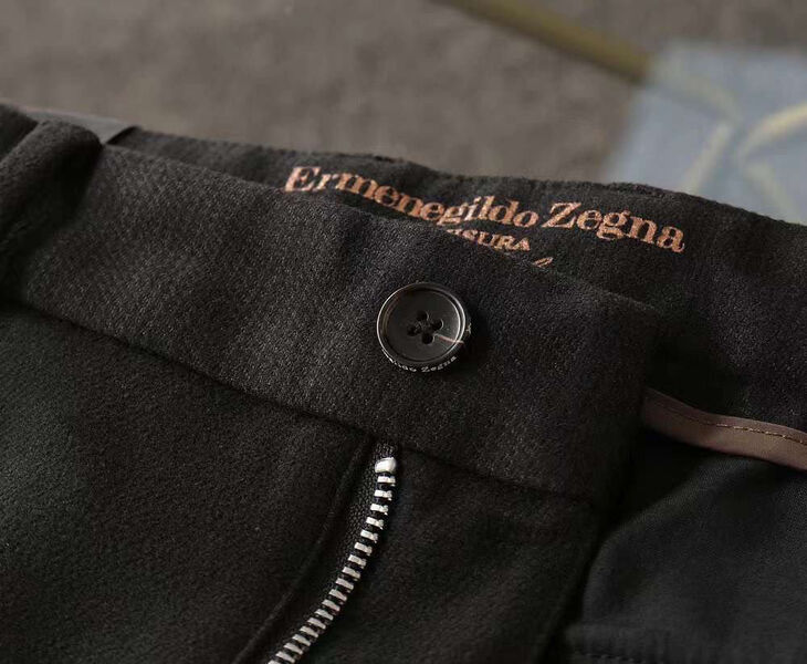 Мужские брюки Zegna мужской графитовый 123775-4