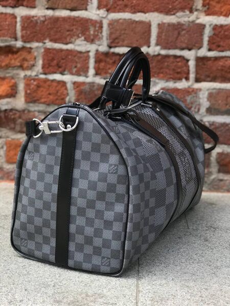 Дорожная сумка Louis Vuitton мужской канва графитовый 19234-3