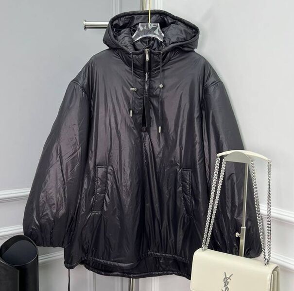Пуховик Saint Laurent женский черный 127862