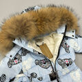 Детский комбинезон Burberry бирюзовый 166097-4