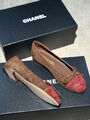 Балетки Chanel женский замша 195217-3