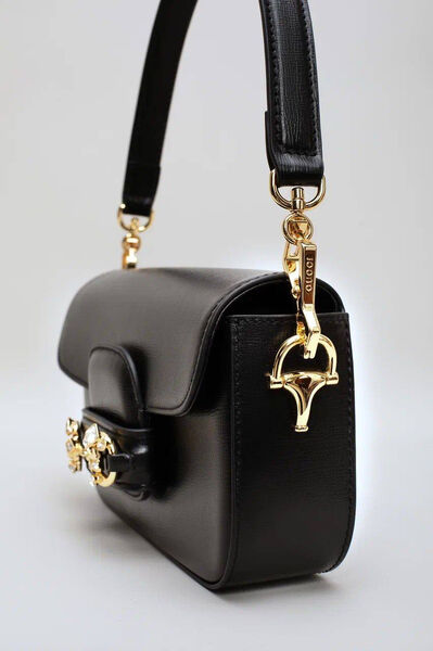 Сумка Gucci женский кожа черный 137548-2