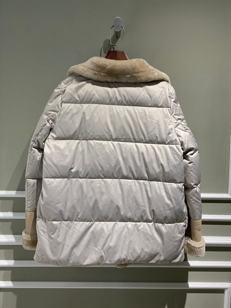 Пуховик Loro Piana женский графитовый 62829-6