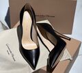 Туфли Gianvito Rossi женский кожа страуса черный,коричневый 80064