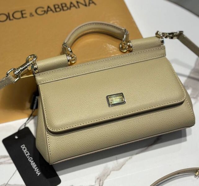 Сумка Dolce & Gabbana женский кожа swift зеленый 174222