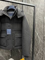 Мужской пуховик Louis Vuitton мужской черный 163255-6