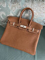 Сумка Hermès Birkin 25 женский кожа 139359-3