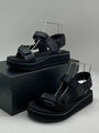 Мужские сандалии Prada мужской кожа черный 152240-4