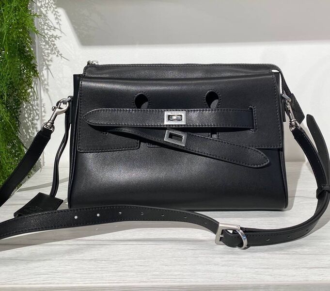 Сумка Balenciaga женский кожа черный 194547