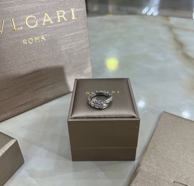 Кольцо Bvlgari графитовый 175962-3