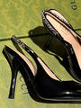 Туфли Gucci женский кожа черный 146985-2